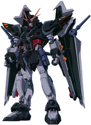 Strike Noir Gundam Gat-x105e+aqme-x09s