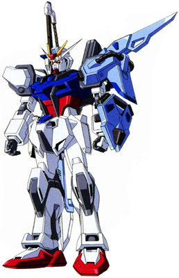 GAT-X105 Strike Gundam Gat-x105+aqme-x02