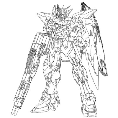 XXXG-00W0 Wing Gundam Zero – MAHQ